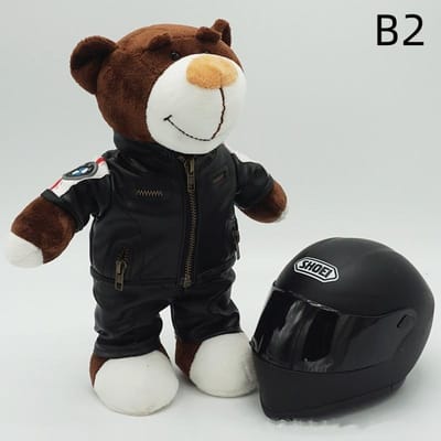 Kawaii helmen & teddyberen motorversieringen schattig met anime gevulde zachte knuffels als vakantiecadeaus ideaal voor vrienden