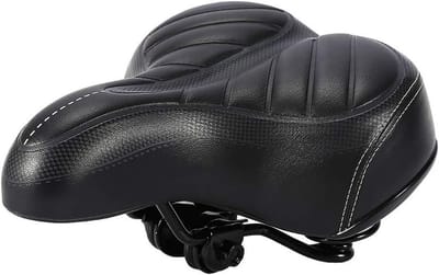 Ergonomisch Fietszadel met Hoge Terugslag en Zachte Vering, Geschikt voor Mountainbike en Stadsfiets, Comfortabel en Duurzaam Fietszadel