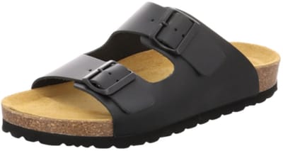 Natural Sense leren muiltje muiltjes dames 1152529 zwart