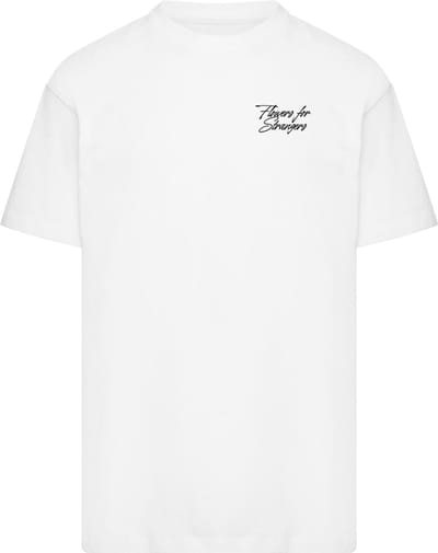 Mister Tee - Flowers For Strangers Heavy Oversize Heren Tshirt - XS - Wit