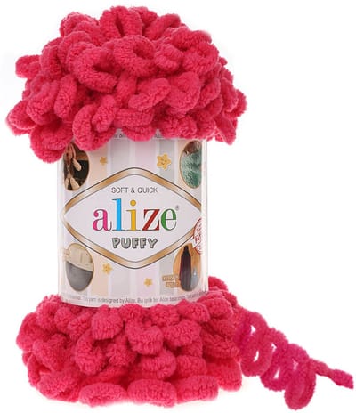 Alize Puffy 149 Fuchsia Pakket 5 bollen 100 Gram
