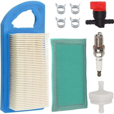 697152 Korte luchtfilterset, modellen 794421 613022 650821 697775, geschikt voor Briggs & Stratton 21A902 21A907 21A707 motorluchtfilterelementen.