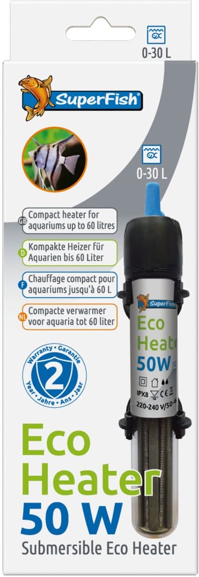 Superfish Eco Heater - 17cm - 50W