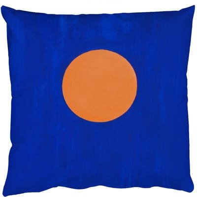 Sierkussens - Kussentjes Woonkamer - 50x50 cm - Vorm - Rond - Minimalistisch - Blauw