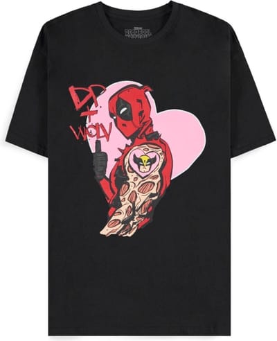 Marvel - Deadpool - DP+Wolly I Heart You - T-shirt (S)