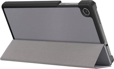 Just in Case tablet Hoes geschikt voor Lenovo Tab M8 (4th Gen) - TriFold Bookcase - Grijs