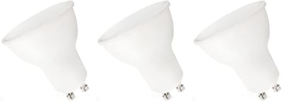 Spectrum LED Lamp GU10 7.5W - 230V - 730 Lumen - 6000K Koud wit - Helder daglicht - Energiezuinig - 3 stuks