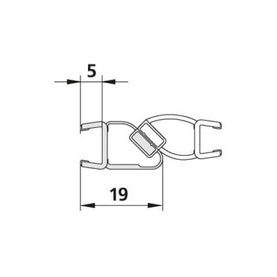 Kermi replacement magnetic profile 6025715