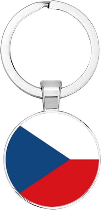 Akyol - Tsjechië Sleutelhanger - Tsjechië - Toeristen - Must go - Czechia travel guide - Accessoires - Cadeau - Gift - Geschenk - 2,5 x 2,5 CM