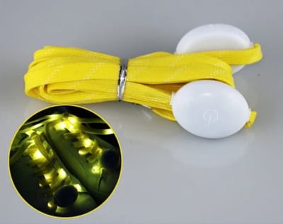 *** Veters met LED verlichting - Lichtgevende veters - 70CM - Coole Hippe veters - op batterijen- Sprankelend trendy - van Heble® ***