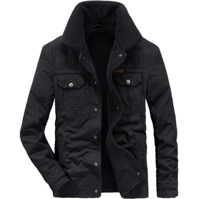 Nieuwe Winter Velvet Verdikte Katoen-gevoerde Herenjas Losse Grote Maat Casual Revers Verdikte Katoen-gevoerde Jas 4XL