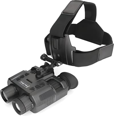 Nereb Night Vision Goggles - Nachtkijker Met Infrarood - Oplaadbaar - Night Vision Waterdicht - Gechikt Voor Dag en Nacht - airsoft/safari/wandelen/jagen/wildlife/prepper
