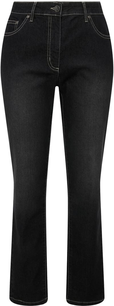 Angel of Style - Dames - Jeans Emma Slim Fit stretchcomfort 5-pocket - Zwart - Maat 22
