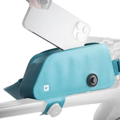 2L Waterdichte Fiets Bovenbuis Tas Magnetische Fietstas Fiets Voortas Compact Formaat Snel Ontgrendelen