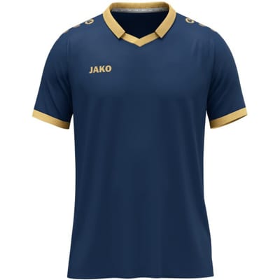 Jako Glory Shirt Korte Mouw Heren - Navy / Goud | Maat: S