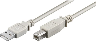 Basic Usb Kabel A(m)-b(m) 2.0hs 1,8m