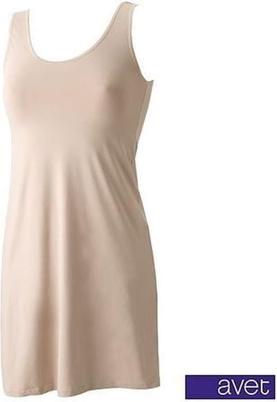 Avet onderjurk  - 79090  - S  - beige