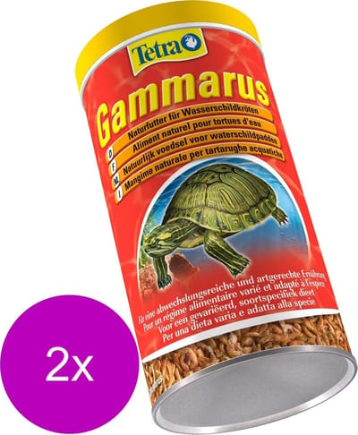 Tetra Fauna Gammarus Schildpadvoer - Voer - 2 x 4 l