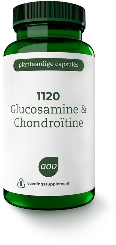 AOV 1120 Glucosamine & Chondroïtine - 60 vegacaps - Aminosuikers - Voedingssupplement