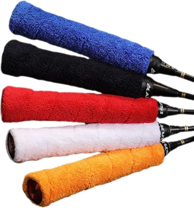 Dailygoods- Badminton Grip Antislip - Racket Grip - Tennis Grip - Vervangings Grip - Duurzaam Microvezel - 5 Stuks - Racketgrip