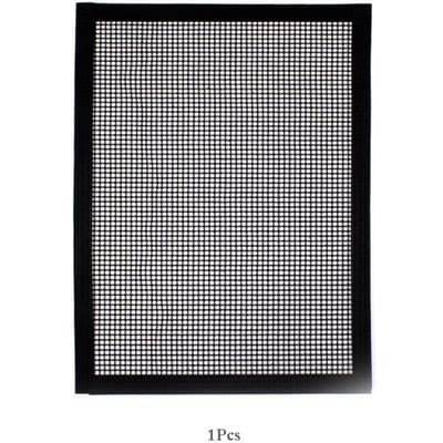 Tapis de barbecue antiadhésif, tapis de gril en treillis métallique, accessoires de barbecue, grille de barbecue résistante aux hautes températures, tapis de cuisson extérieur, outil de four