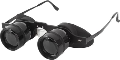 Dailygoods- Binoculaire Bril HD 10x Vergroting - Ergonomische Bril - Lichtgewicht - Gebruikersvriendelijke Focusaanpassing - Vissers/Sightseeing - Duidelijke Beeldvorming - Verrekijker