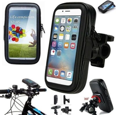 360 ° fiets standaard houder Waterdichte fietstas voor mobiele telefoons