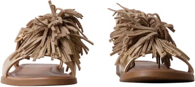 Platte sandalen met bandjes