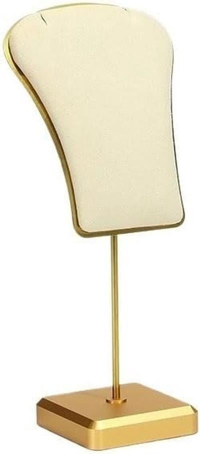Sieradenrek - Kettinghouder - Sieraden Presenteren - Licht Luxe Stijl - Niet gespecificeerd - Wit