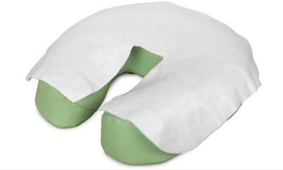 Habys - Disposable face cover voor massagetafels - hoofdsteun hoesjes - Gezichtskussens 100 stuks - Y vorm