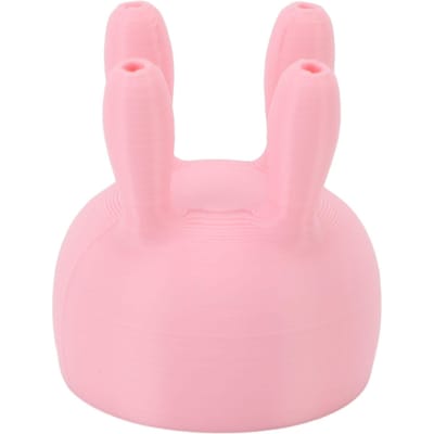 Roseate Tétine de Vache Bouchon de Carton de Lait Réutilisable Plastique Impression 3D Bouchon Verseur de Carton de Lait Déviateur pour Cuisine white