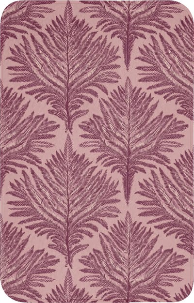 WC mat 50x80 cm - Antislip - Varen - Patroon - Paars - Toiletmat - Vloermat - Douchemat - Toilet tapijt - Toiletmatten