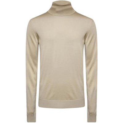 Hugo Heren-sweatshirt met rolkraag van San Thomas (Crème)