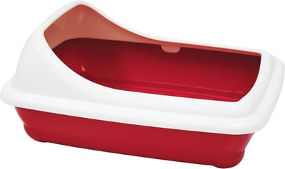 Toiletbak met rand 46 x 35 cm - bescherming tegen uitstroom zand
