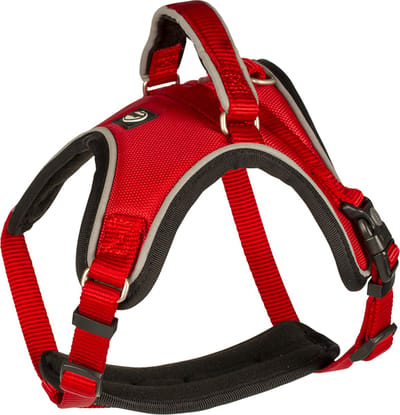 Duvoplus - Hondentuigje - Hond - Explor West Harnas Nylon Xl 65-80cm/25mm Rood - 1st
