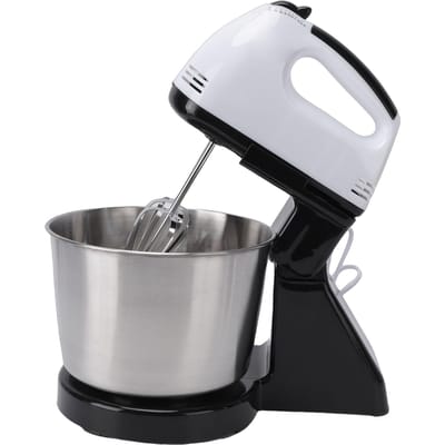 Standmixer 2L 7 Snelheidsinstellingen Roestvrijstalen Kom Koperen Motor Elektrische Keukenmixer voor Aanrecht US Stekker gray