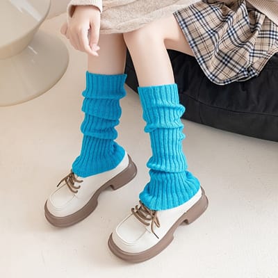 Livano Beenwarmers - Dames - Overknee - Ballet - Wol - Kniekousen - Leg Warmers - Warm - Wit