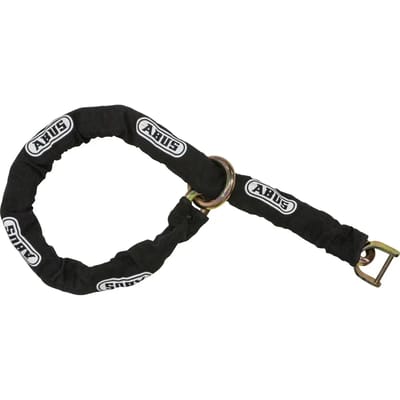 Motorslot ABUS Ketting-slot-combinatie - Chain 12KS120 Black Loop for 8008 - - zwart - 120 cm - geschikt voor motoren