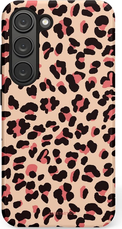 Casetastic Hoesje Geschikt voor Samsung S23 - Stijlvolle Beschermende Duo-layer Case - Pantermeid