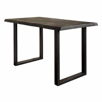 Tower Living Bartafel Ultimo - Rechthoek Zwart Hout - 140x90x95cm