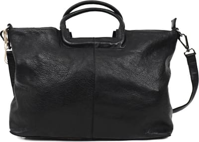 Bear Design Jasmijn L Leren Handtas - Zwart