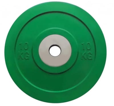 Toorx Fitness - Bumper Plates - Challenge - 10 kg - Gewicht Schijf - Sport Gewichten - Fitness - Per Stuk
