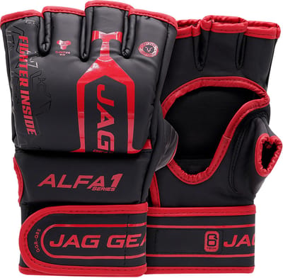 JAG Gears Alfa MMA Handschoenen XL – Trainingshandschoenen voor Boksen en Vechtsport – Zwart Mat -L