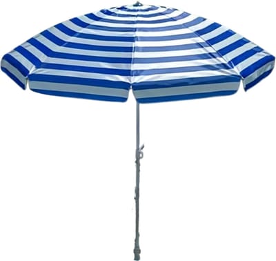 Livano Strandparaplu - Extra Sterke Parasol - Winddicht Paraplu - Strand - Outdoor - UV Bescherming - Blauw