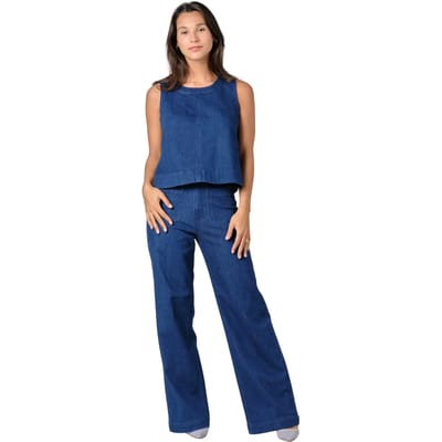 Jeans top voor dames F.A.M. Paris Iza