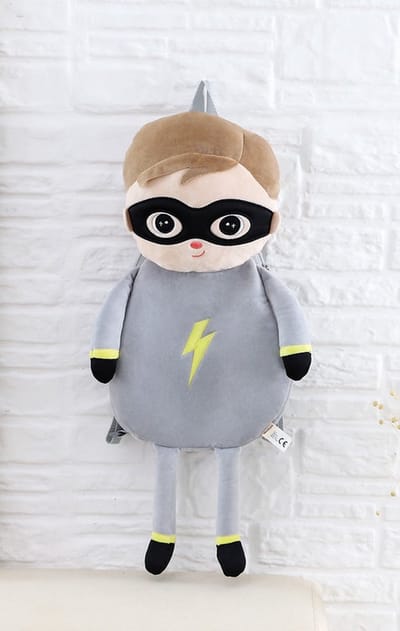 Metoo superboy rugzak |geboorte cadeau||baby| |rugzakje| |knuffel| |kleuter|personalisatie