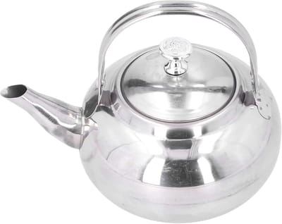Theepot RVS - Waterketel - Warme Dranken Maken - Snelkookfunctie - 16 cm - Zilver