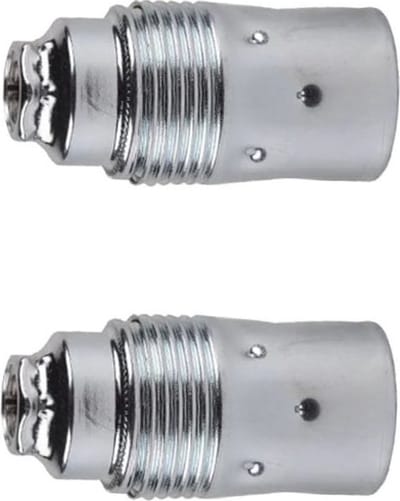 Lamphouder - Glad - E14 - Chroom - Per 2 stuks