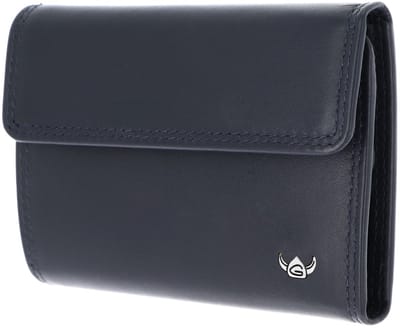 Golden Head Leren sleutelgeval portemonnee Polo Schlüsseletui 5150 Marineblau donkerblauw