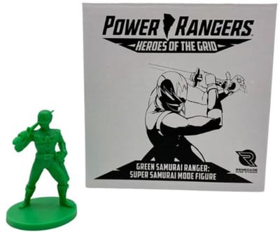 Power Rangers Heroes of the Grid Green Samurai - Kaartspel - Engelstalig - Renegade Game Studios
